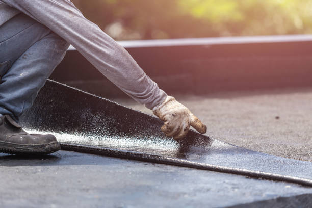 Professional Crawl Space Encapsulation technician working in Chauncey, OH